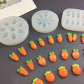 High Temperature Resistant Silicone Molds Mini Carrot Shape Cakes Molds Chocolate Candy Easter Cakes Baking Outdoor Tableware.