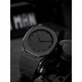 Arabic Aura Watch Full Black Carbon fiber Look.