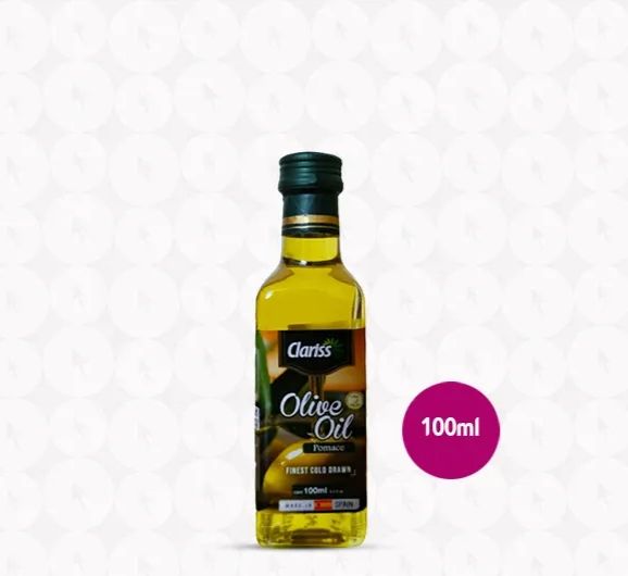 Clariss Pomace Olive Oil 100ml (Glass)