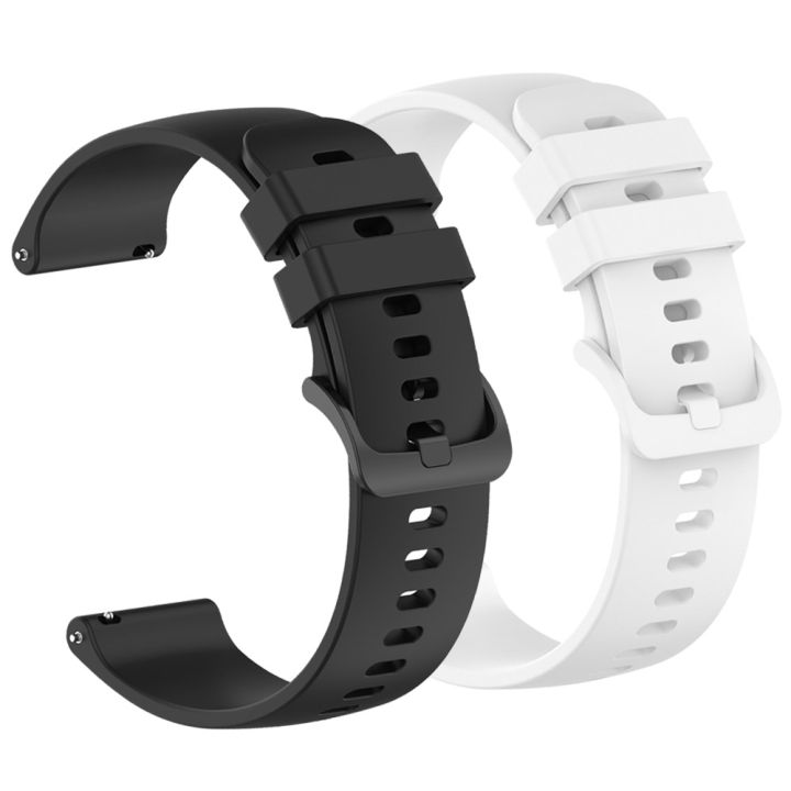 20mm Replace Silicone Strap For Men and Women Smartwatch and Traditional Watch Band Silicone Sports Bracelets Adjustable Correa