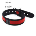 Role play Slave Bondage Choker Collar For Women Girls Necklace Metal Leather Chocker Goth Anime Cosplay  Secret goods. 