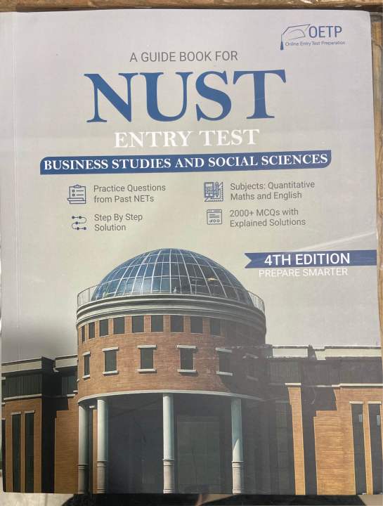 OETP A GUIDE FOR NUST ENTRY TEST WITH PAST PAPERS | Latest Edition | 3rd Edition |