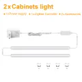 Tuya Zigbee LED Cabinet Light Bar Kit WiFi Aluminium Tube Strip Dimmable Kitchen Shelf Closet Decor  Alexa Voice Control. 