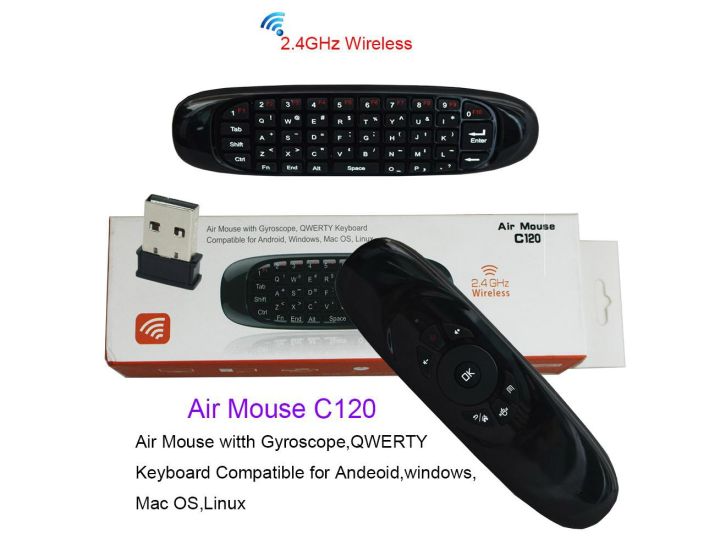 Air Mouse with Keyboard C120