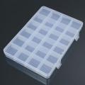 Multi Purpose storage box plastic divided box (24compartments) for electronic components,Jewellery box, Beads box, Screws, Medicine etc..