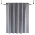 Heavy Duty Solid Shower Curtain Fabric Waterproof Bathroom Curtain Long Stall Size 230/200CM Black White Grey Brown Blue Color. 