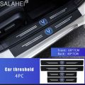 4pc Door Sill Skuff Plate Sticker With Changan Logo Suitabla For Alsvin And OShan x7 Door sill Protect Cover. 