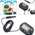 Digital Aquarium Thermometer with Probe Suction Cup Fish Tank Water Electronic Thermometer Measurement Degrees Celsius ℃. 