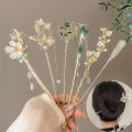 Elegant Chinese Hair Clip Stick Bun Tassel Hairpin Floral Hairstyle Women Jewelry Accessories Everyday Need. 