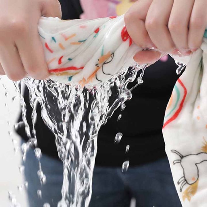 4-Layer%20Gauze%20Infant%20Washcloth%20Baby%20Bath%20Towel%20Newborn%20Bathrobe%20Cotton%20Swaddle%20Blanket%20for%20Boy%20Girl%20Children's%20Blanket%20-%20Image%204