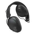 JLab Studio Pro ANC Bluetooth Wireless Over-Ear Headphones, 45+ Hour Bluetooth 5 Playtime, Smart Active Noise Cancellation, EQ3 Sound, Ultra-Plush Faux Leather and Cloud Foam Cushions, Black. 