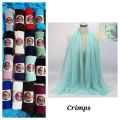 Iron free Crimp Hijab | Stoler | Scarf for Women and Girls. 