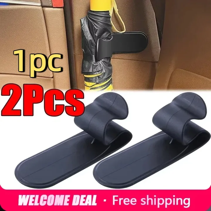 1/2Pcs%20Universal%20Stylish%20Car%20Umbrella%20Hook%20Holder%20Multifunction%20Adhesive%20Plastic%20Umbrella%20Holders%20Auto%20Interior%20Accessories%20-%20Image%202