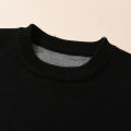 Boys College Style Striped Contrasting Sweater Pullover Suitable for School Season, Autumn and Winter. 