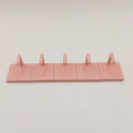 5pcs Nail Practice Display Stand Detachable Press on Nail Training Holder Plastic False Nail Polish Color Display Shelves Base. 