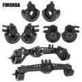 Front and Rear Portal Axle Brass Knuckle Cover Weights for 1/10 RC Crawler Vanquish VS4-10 Phoenix F10 Chassis Upgrade.