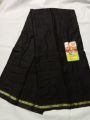 Amanat Shah solid black color lungi for men. black color lilen lungi for men soft and comfortable. 