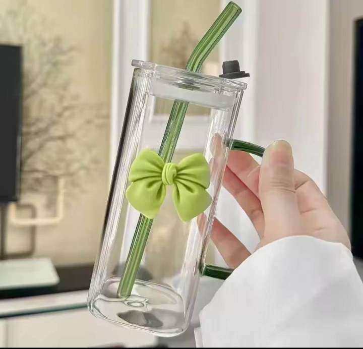 350ML%20Square%20Mug%20with%20Lids%20and%20Straws%20with%20Bow%20Water%20Cup%20Household%20Cup%20Female%20Milk%20Coffee%20Cups%20with%20Pink%20Handle%20Gift%20-%20Image%205