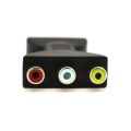 HD HDMI to AV Adapter Cable 3RCA Lotus Head Red White Yellow/Red Green Blue Converter HDMI to Audio Video. 