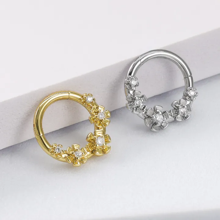Cubic%20Zirconia%20Flower%20Hinged%20Segment%20Nose%20Ring%20piercings%20Stainless%20Steel%20Nose%20Hoop%20Septum%20Clicker%20Earrings%20Piercing%20Jewelry%20-%20Image%206
