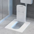 Toilet Cover with Pedal Drainage Bathroom Squatting Toilet Cover Universal Squatting Pit Pedal Deodorant Bathroom Accessories.