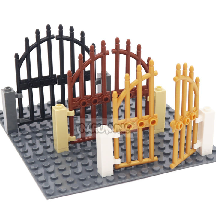 Marumine%20MOC%20Bricks%20Door%201x4x9%20Arched%20Iron%20Gate%20Accessories%20Compatible%2042448%20City%20Street%20View%20House%20Buidling%20Blocks%20Castle%20Parts%20-%20Image%202