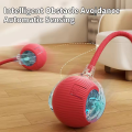 Hot Electric Dog Ball Toys Automatic Rolling Ball Rechargeable Smart Pet Interactive Plush Toy Dog Cat Training Imitate Mouse.