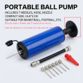 10Pcs Portable Mini Hand Air Pump Set - Inflator Kit with Needle for Soccer Basketball Volleyball. 