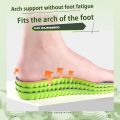 4PCS Soft Elasticity Sole Breathable Comfortable Insoles Men and Women's Sports Shock Absorbing Insole Outdoor Running Insoles. 