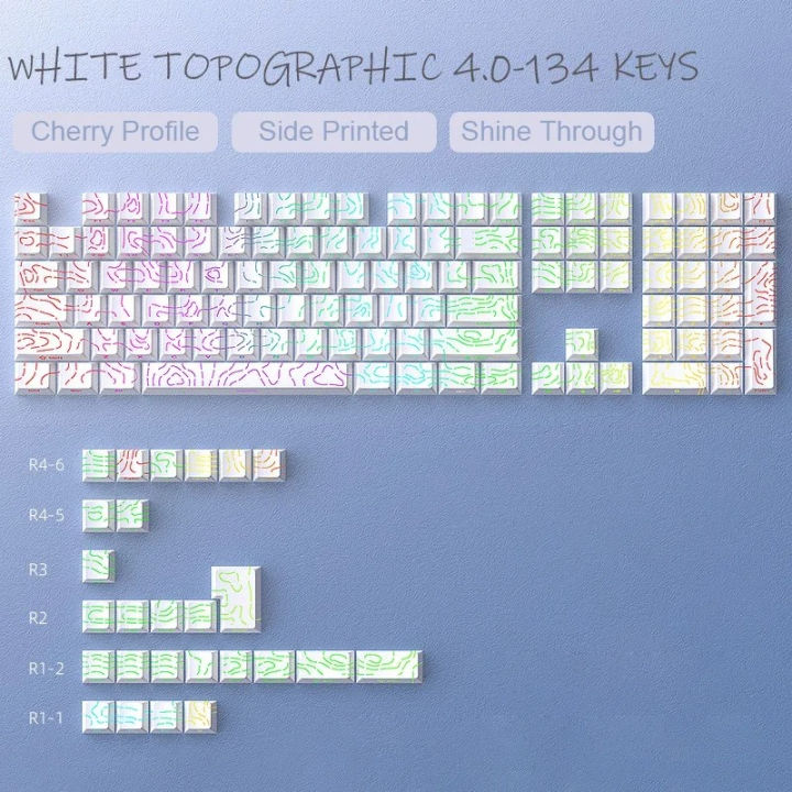 Contour%204.0%20Side%20Engraved%20Keycap%20PBT%20Translucent%2097%20Key%20Gaming%20Mechanical%20Keyboard%20Key%20Cap%20White%20For%20Magnetic%20Switch%20F75%20GMK87%20-%20Image%206