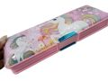 Unicorn Pencil Box with LED light, Calculator n Sharpeners/ High Quality Pencil box. 