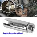 Drive Socket Wrench Drive Removal Universal Auto Oxygen Sensor Installation Tool 22mm 1/2" Special Tool For Repairing. 