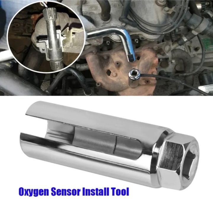 Drive Socket Wrench Drive Removal Universal Auto Oxygen Sensor Installation Tool 22mm 1/2" Special Tool For Repairing