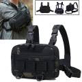 Fishing Waist Bag Men's Chest Bag Sports Molle Hunting Rig Pouch Outdoor Climbing Cycling Running Backpack Fanny Pack.