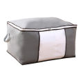 Clothes Storage Bags Foldable Blanket Storage Bins with Durable Handles Thick Fabric for Clothing. 