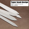 Stainless Steel Barbecue Skewer 6Pcs Wide BBQ Sticks Flat BBQ Fork Outdoor Camping Picnic BBQ Utensil Kitchen Accessories. 