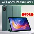 For Redmi Pad 2 Case Auto Wake up & Sleep Silicone Cover Support Charging For Coque Xiaomi Redmi Pad 2 2025 Case Cover 11 inch. 