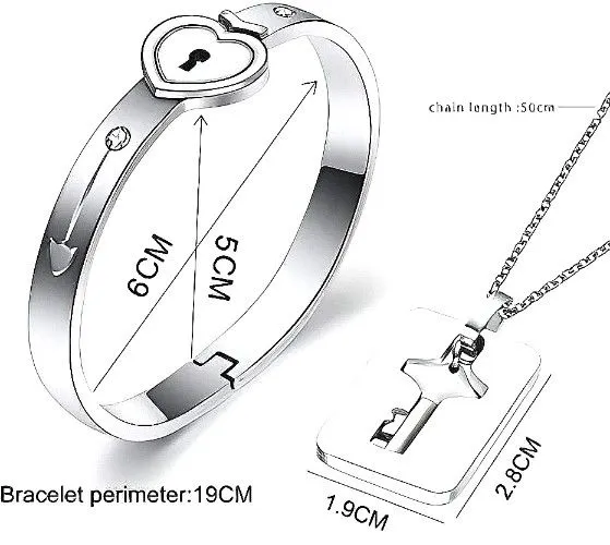 Lock%20Bracelet%20and%20Key%20Necklace%20Set%20for%20Couples%20Jewelry%20-%20Stainless%20Steel%20Heart%20Bangle%20for%20Men%20and%20Women%20Romantic%20Gift%20for%20Valentines%20Day,%20Birthday,%20Christmas,%20Wedding,%20Anniversary%20-%20Image%203