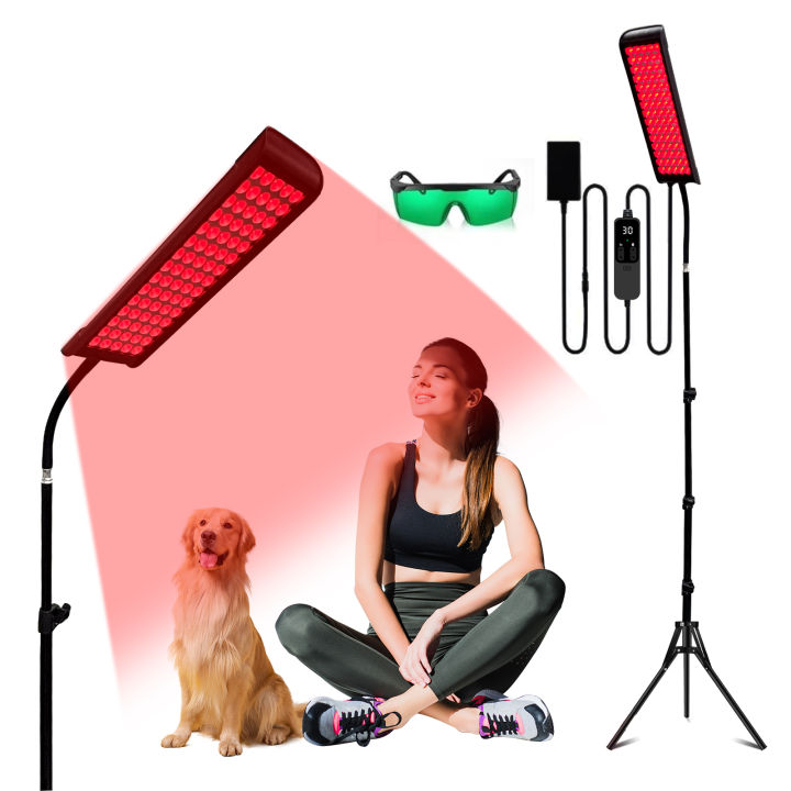 Red Light Therapy Panel Lamp LED 660nm 850nm Near Infrared Device Knee ...