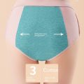 Large size high waist sanitary pants physiological underwear menstrual anti-leak 1 pc. 