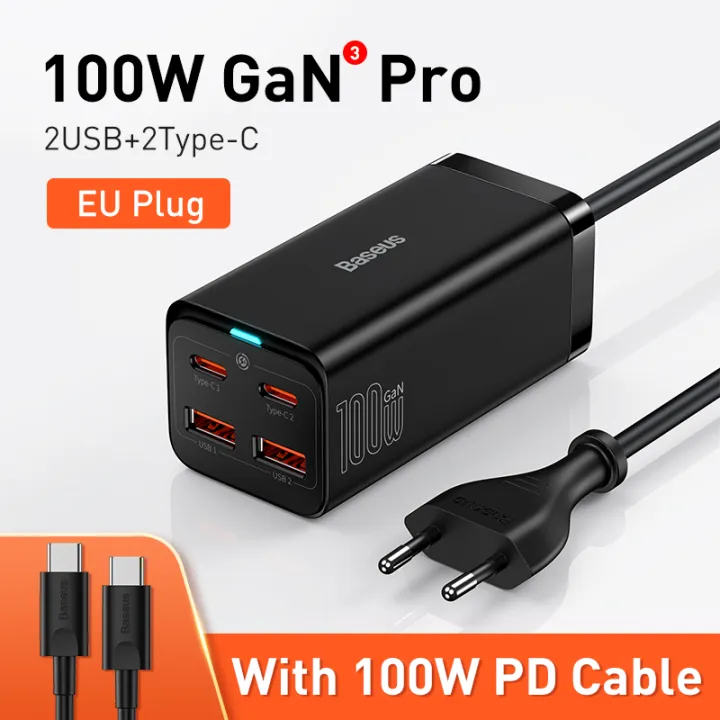 Baseus%2065W/100W%20GaN%20Charger%20Desktop%20Laptop%20Fast%20Charger%204%20in%201%20Adapter%20For%20iPhone%2015%2014%2013%20Pro%20Max%20Phone%20Charger%20%20%20-%20Image%208