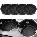 2/4pcs Car Cup Holder Coaster Silicone Cup Holder Insert Universal Non-Slip Cup Holders Car Accessories Interior Silent Cup Pad.