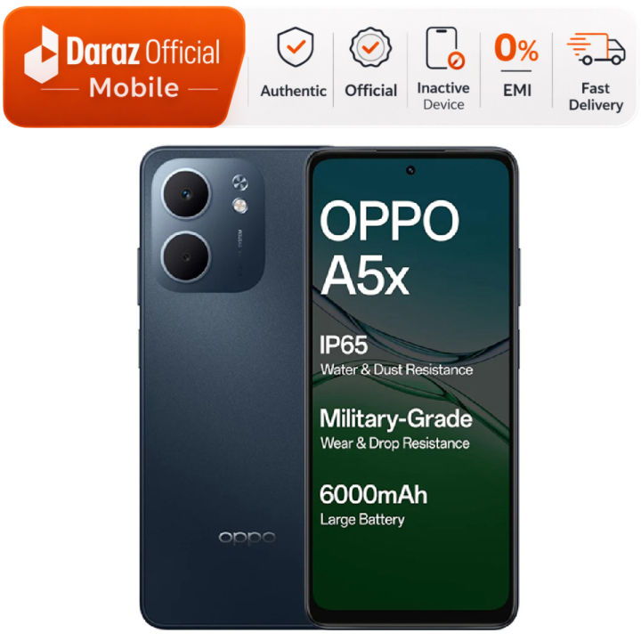 OPPO A5x 4GB/64GB | Snapdragon Chipset | Official