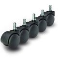 Chair Replacement Wheels Set Of 5 Pcs Good Quality. 