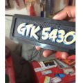 Customize Number Plates for bikes Fancy honda 125 and Cd 70. 