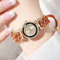 Women's Watch Fashion Braided Rope Bracelet Quartz Watches.