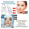 Nose Shaping Roller Nose Shaper Lifter Clip, Smooth Edge Tightening Nose Clip, Portable Nose Shaper Massager Skin Scraping Tool. 