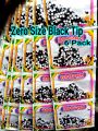 Zero Size Black Tip / Bindi- 6 Pack. 