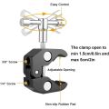 7 inch or 11 inch Articulating Magic Arm + Super Clamp for DSLR Rig Camera to LCD Monito, LED Video Light Camera Accessories.
