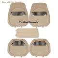 5-Piece Car Rubber Floor Mat Set with Connector Toyota All Seadan Allion Premio Axio Suzuki Mazda Nissan Honda Xtrail civic. 